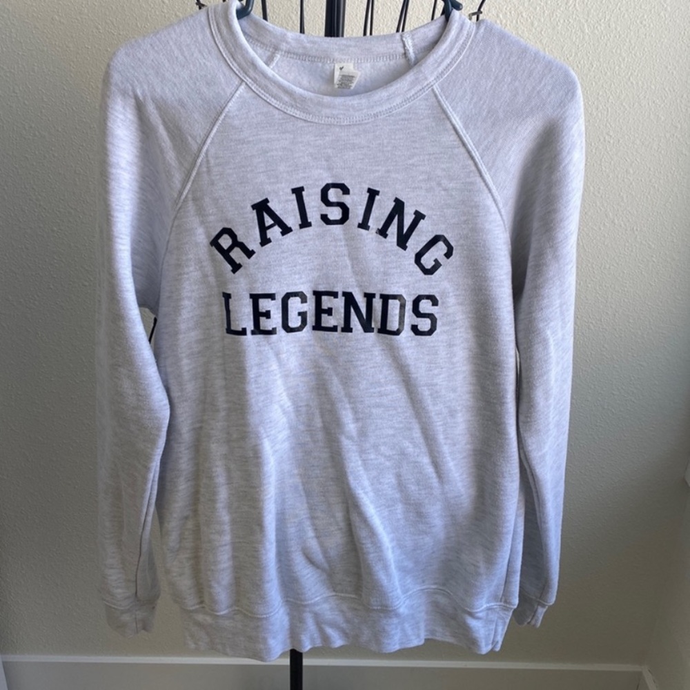 Raising Legends Women’s Crewneck Sweatshirt - Light Gray